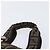 Borsa a mano FENDI Zucca Canvas Nero Oro 7VA165 Auth gh2374 - vista 8