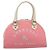 Borsa a mano BURBERRY Nylon Rosa Argento Auth bs37234 - vista 2