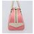 Borsa a mano BURBERRY Nylon Rosa Argento Auth bs37234 - vista 4