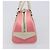 Borsa a mano BURBERRY Nylon Rosa Argento Auth bs37234 - vista 5