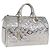 Borsa LOUIS VUITTON Monogram Miroir Speedy 30 Silver Argent M95786 Auth 206125SAV Argento Monogramma