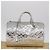 Borsa LOUIS VUITTON Monogram Miroir Speedy 30 Silver Argent M95786 Auth 206125SAV Argento Monogramma - vista 12
