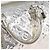 Borsa LOUIS VUITTON Monogram Miroir Speedy 30 Silver Argent M95786 Auth 206125SAV Argento Monogramma - vista 18