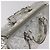 Borsa LOUIS VUITTON Monogram Miroir Speedy 30 Silver Argent M95786 Auth 206125SAV Argento Monogramma - vista 6