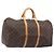 LOUIS VUITTON Monogram Keepall 50 Boston Bag M41426 LV Auth 201194V Monograma