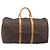LOUIS VUITTON Monogram Keepall 50 Boston Bag M41426 LV Auth 201194V Monograma - vista 13