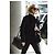 borsa Fendi 2Jours nera Nero - vista 9