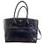 Double Bolsa Prada azul marinho