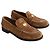 Mocassini Miu Miu in camoscio camel Cammello - vista 3