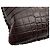 Borsa a tracolla hobo Bottega Veneta in pelle di coccodrillo marrone - vista 11