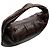 Borsa a tracolla hobo Bottega Veneta in pelle di coccodrillo marrone - vista 5