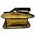 Tom Ford Gold Metallic Python Skin Leather Handbag Golden - view 4