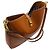 Céline Borsa a spalla Soft Camille 16 Medium in pelle di vitello liscia Tan Celine Cammello - vista 5