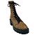 Botines Stuart Weitzman Soho de pelo de becerro con estampado de leopardo Tan / Black Camello