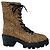 Botines Stuart Weitzman Soho de pelo de becerro con estampado de leopardo Tan / Black Camello - vista 2