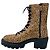 Botines Stuart Weitzman Soho de pelo de becerro con estampado de leopardo Tan / Black Camello - vista 3