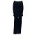 Saia-calça de malha de lã sobreposta Loewe Navy Blue / Marino Azul marinho