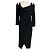 Vestido midi con hombros descubiertos Prabal Gurung Black Negro