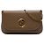 Borsa a tracolla Gucci 1973 Medium in pelle marrone con catena