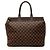 Borsa da viaggio Louis Vuitton Damier Ebene Greenwich PM Marrone