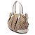Borsa Gucci GG Canvas Sukey Bianca Bianco - vista 2