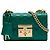 Padlock Borsa a tracolla Gucci Small Guccissima con lucchetto, Verde