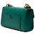 Padlock Borsa a tracolla Gucci Small Guccissima con lucchetto, Verde - vista 2