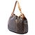 Borsa a tracolla Louis Vuitton Monogram Galliera PM Marrone - vista 2