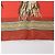 Hermès Carré 90 "CUIRS DU DESERT" Foulard in seta Rosso x Marrone - vista 5