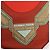 Hermès Carré 90 "CUIRS DU DESERT" Foulard in seta Rosso x Marrone - vista 8