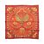 Hermès Carré 90 "LES CAVALIERS D'OR" Foulard di seta Rosso
