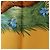 Hermès Carré 90 "Les Quatre Saisons" Pañuelo de seda Amarillo - vista 11