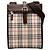 Borsa Crossbody Burberry House Check Canvas Beige