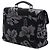 Sac d'affaires Prada en toile gris à imprimé floral - vue 2