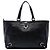 Gucci Abbey D Ring Tote aus schwarzem Kalbsleder