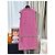 Chanel Rosa Tweed Westenkleid ärmellos Mehrfarben - Ansicht 3
