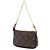 Sac à main Louis Vuitton Monogram Mini Pochette Accessoires Marron - vue 2