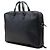 Borsa business Prada Saffiano Cuir nera con tasca frontale con zip da viaggio Nero - vista 2
