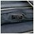 Borsa business Prada Saffiano Cuir nera con tasca frontale con zip da viaggio Nero - vista 6