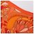 Hermès Carré 70 "MILLEFLEURS DU MEXIQUE" Pañuelo de seda en Orange Naranja - vista 10