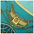 Foulard di seta Hermès Springs Blu 90 Scarves - vista 7
