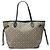 Louis Vuitton Monogram Idylle Neverfull MM Tote Bag Grau