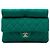 Clutch Roll Chanel CC em jersey acolchoado verde