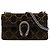 Borsa a tracolla Gucci Dionysus Medium in velluto GG verde