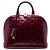 Borsa a mano Louis Vuitton Monogram Vernis Alma PM rossa Rosso