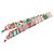 Multi Hermès La Danse des Amazones Silk Twilly Scarf Scarves Multicolor