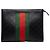 Clutch Gucci Guccissima Web nera Nero