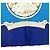 Foulard di seta Hermès Daimyo Blu 90 Scarves - vista 5