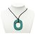 Collana con pendente Hermès Isthme Pop laccato verde PM - vista 7