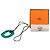 Collana con pendente Hermès Isthme Pop laccato verde PM - vista 8
